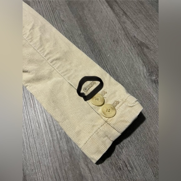 American Eagle Outfitters Beige/Khaki Button Up Blazer-Women’s Sz Medium Stretch - Picture 13 of 13